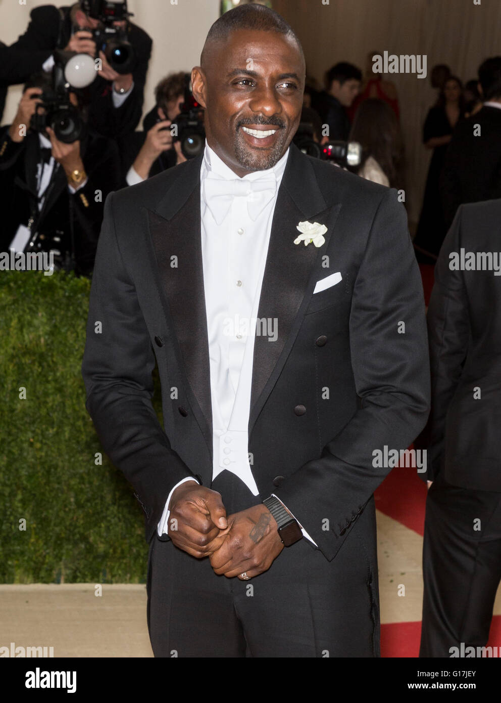 New York City, USA May 2, 2016 Actor Idris Elba attends the 2016 Met