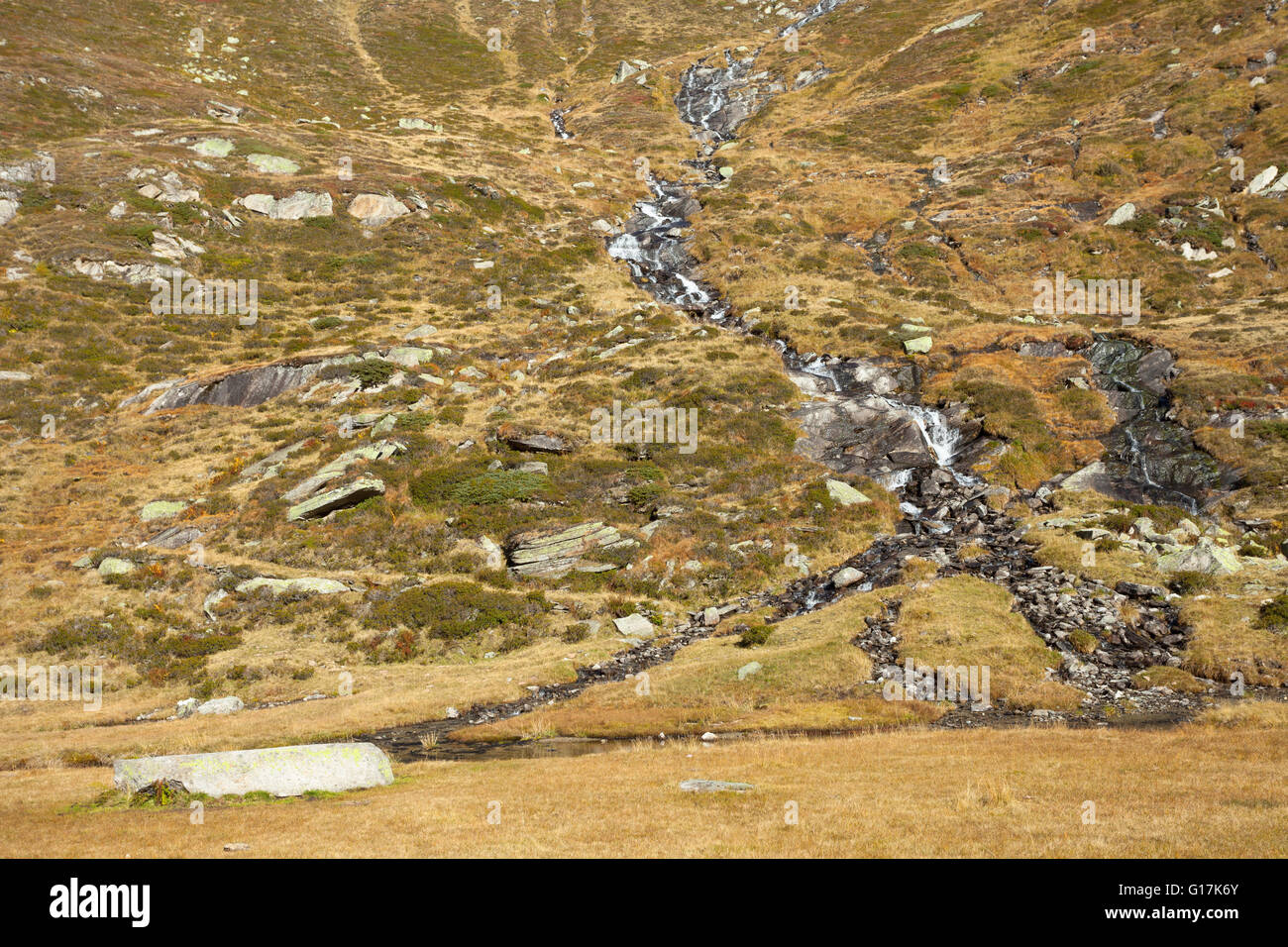 trekking in the Italian Alps Stock Photo - Alamy