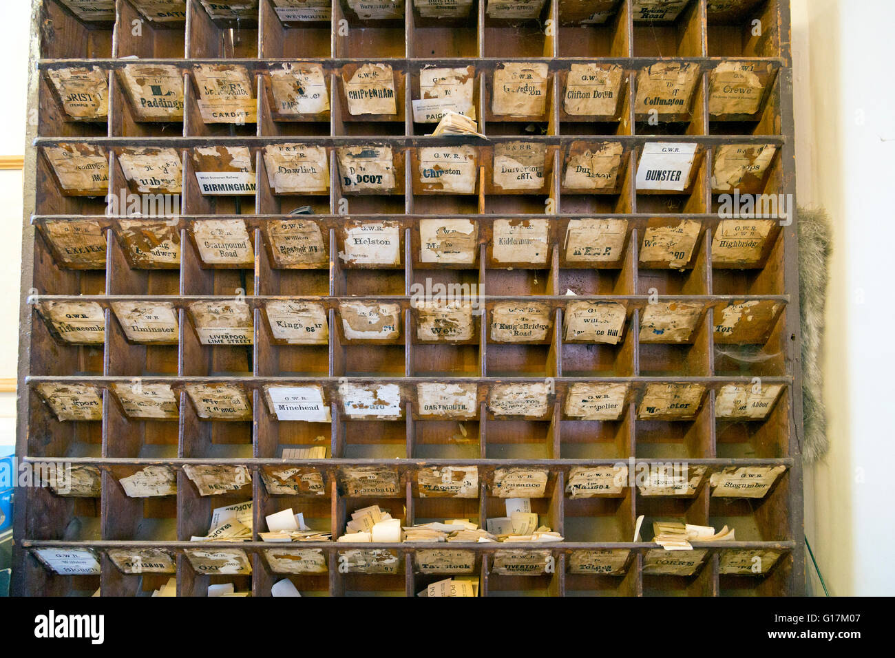 Pigeon holes hires stock photography and images Alamy