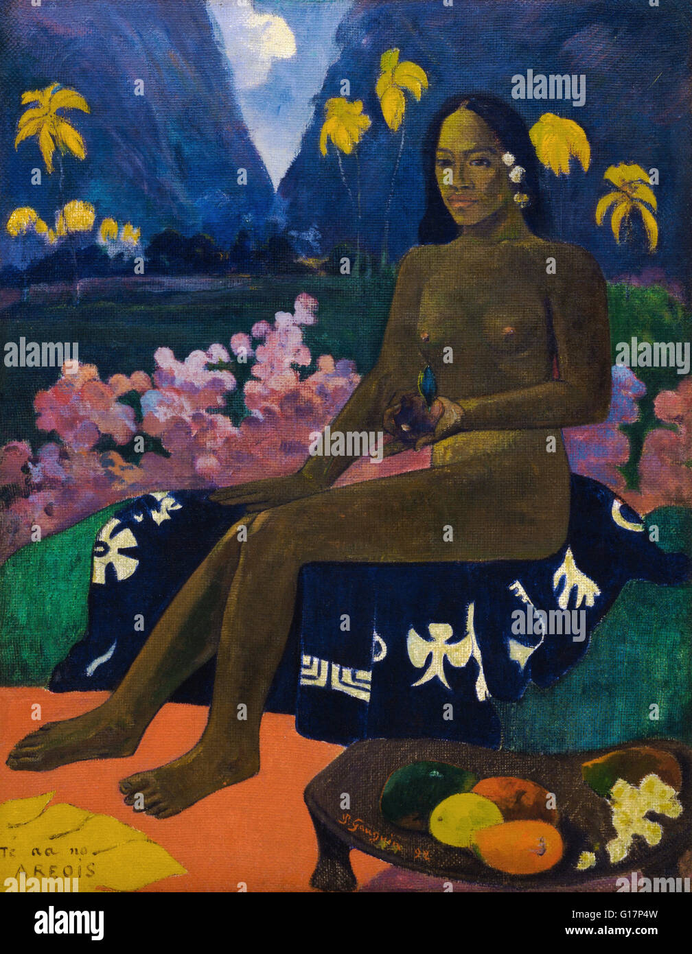 Paul Gauguin - Te aa no areois -  MoMA New-york Stock Photo
