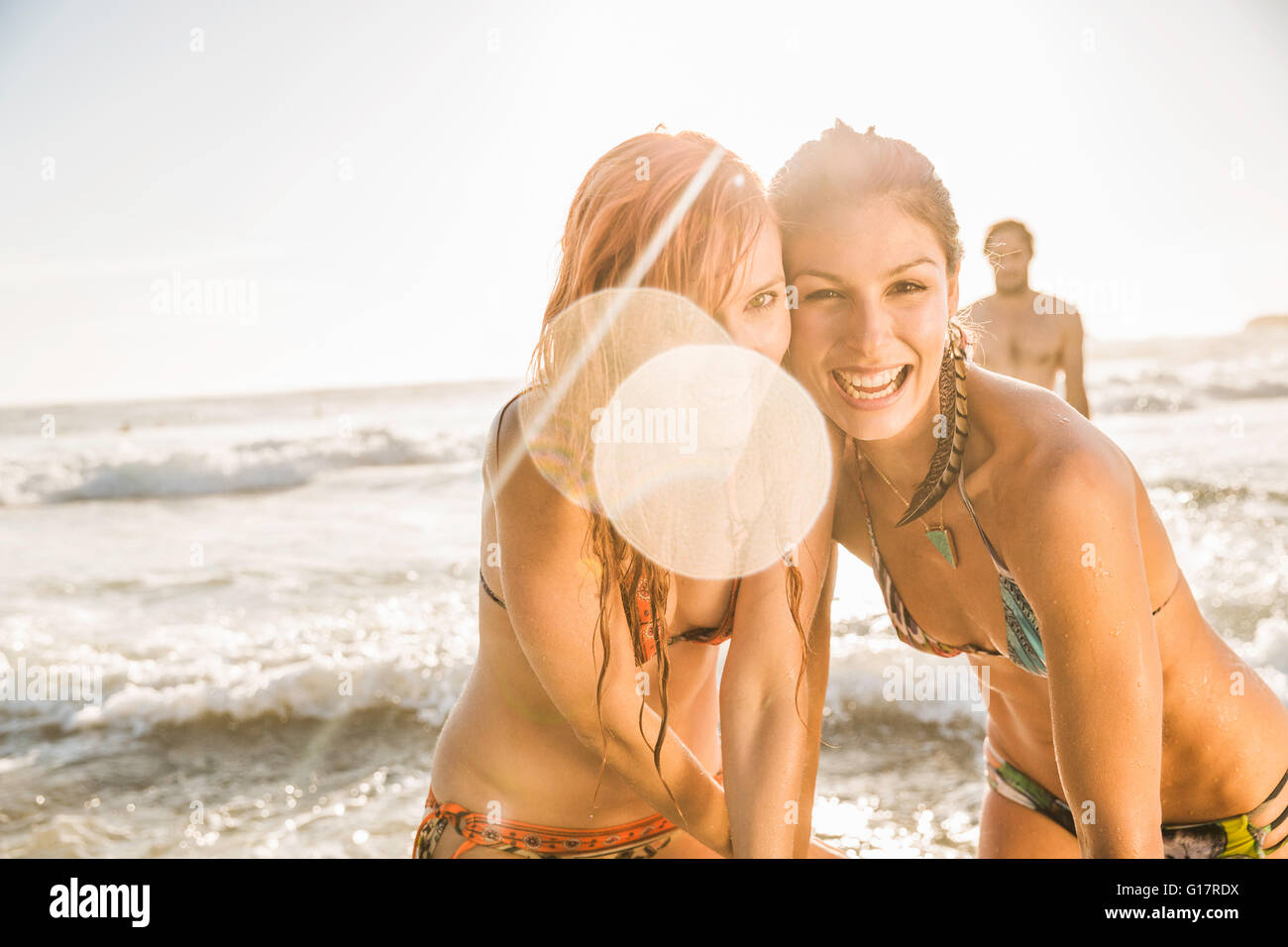 Wearing bikinis hires stock photography and images Alamy