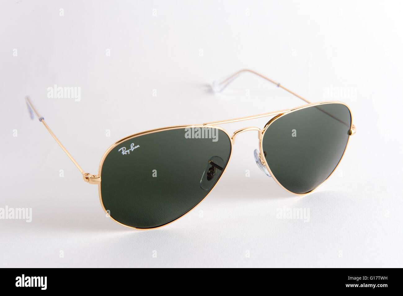 Classic Ray Ban Aviator sunglasses Stock Photo - Alamy