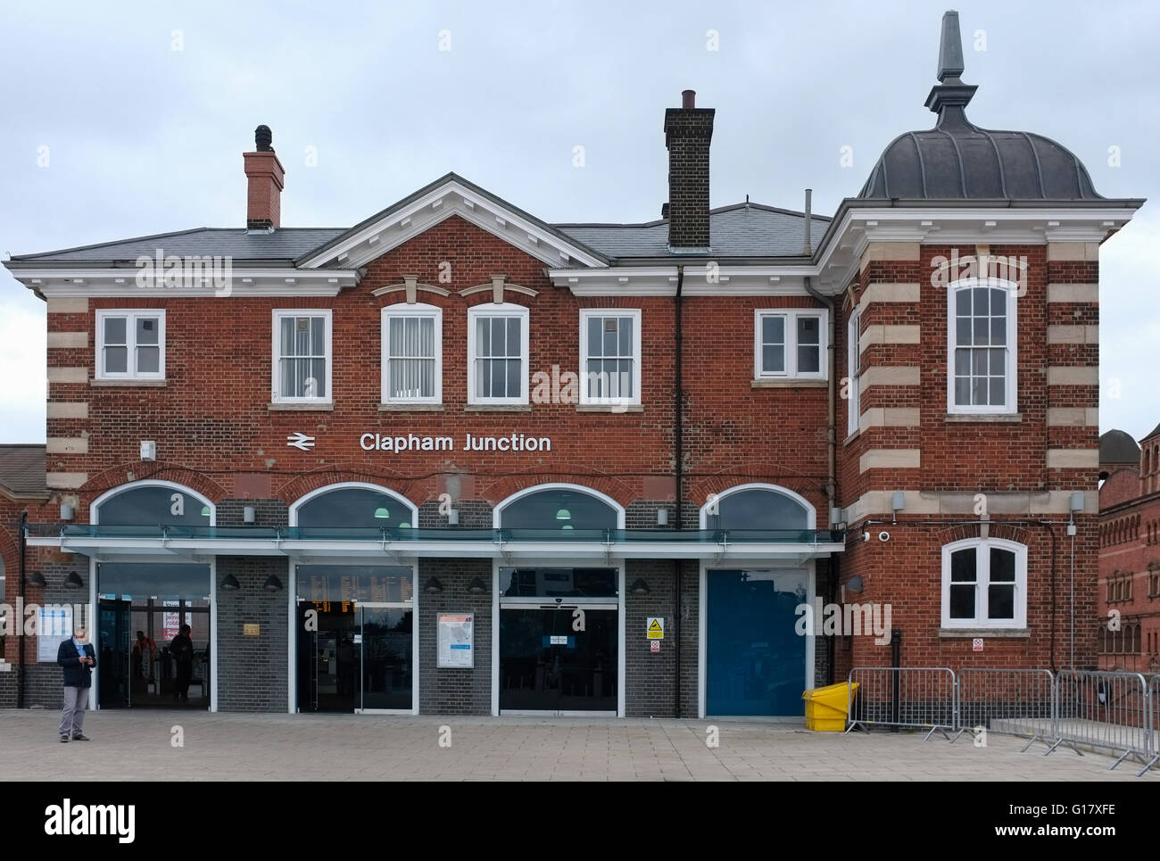 Clapham Junction Station South Entrance -1 Stock Photo