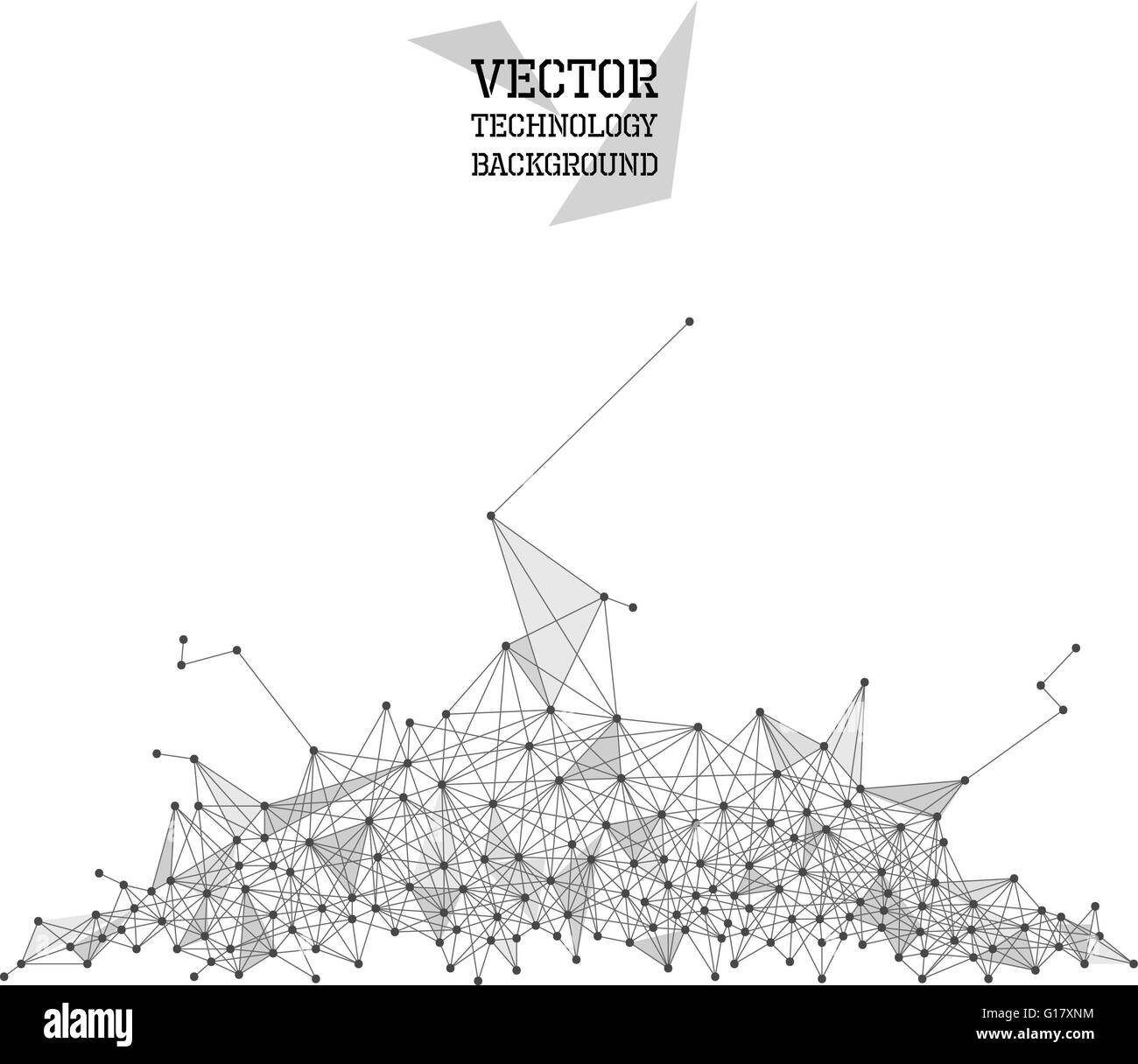 Network abstract polygonal background Stock Vector Image & Art - Alamy