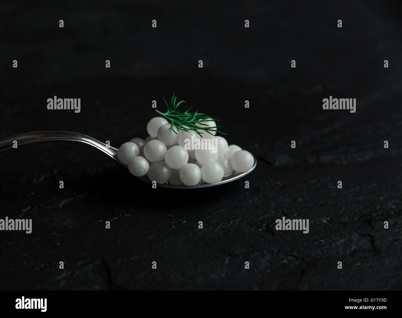 snail caviar Stock Photo