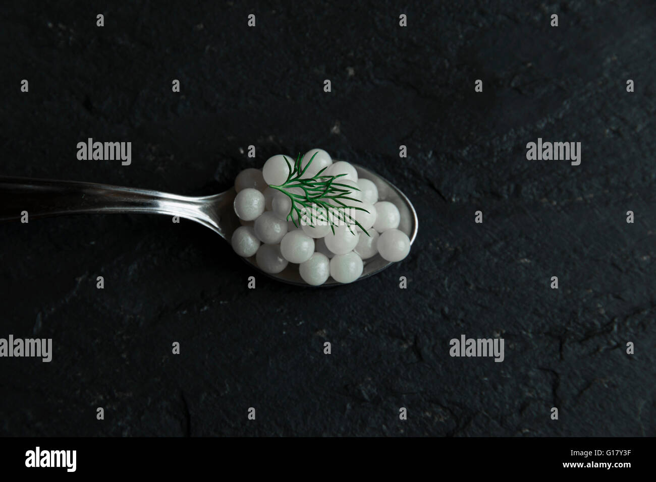 snail caviar Stock Photo