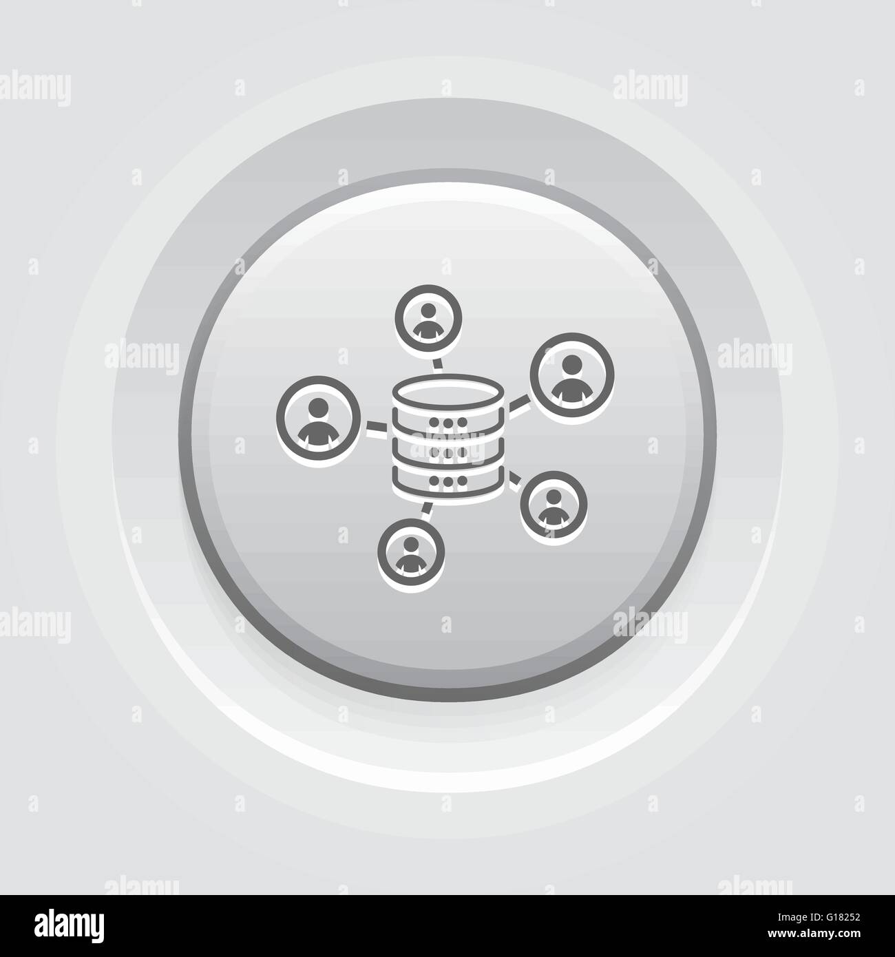 Collecting Data Icon Stock Vector Image & Art - Alamy