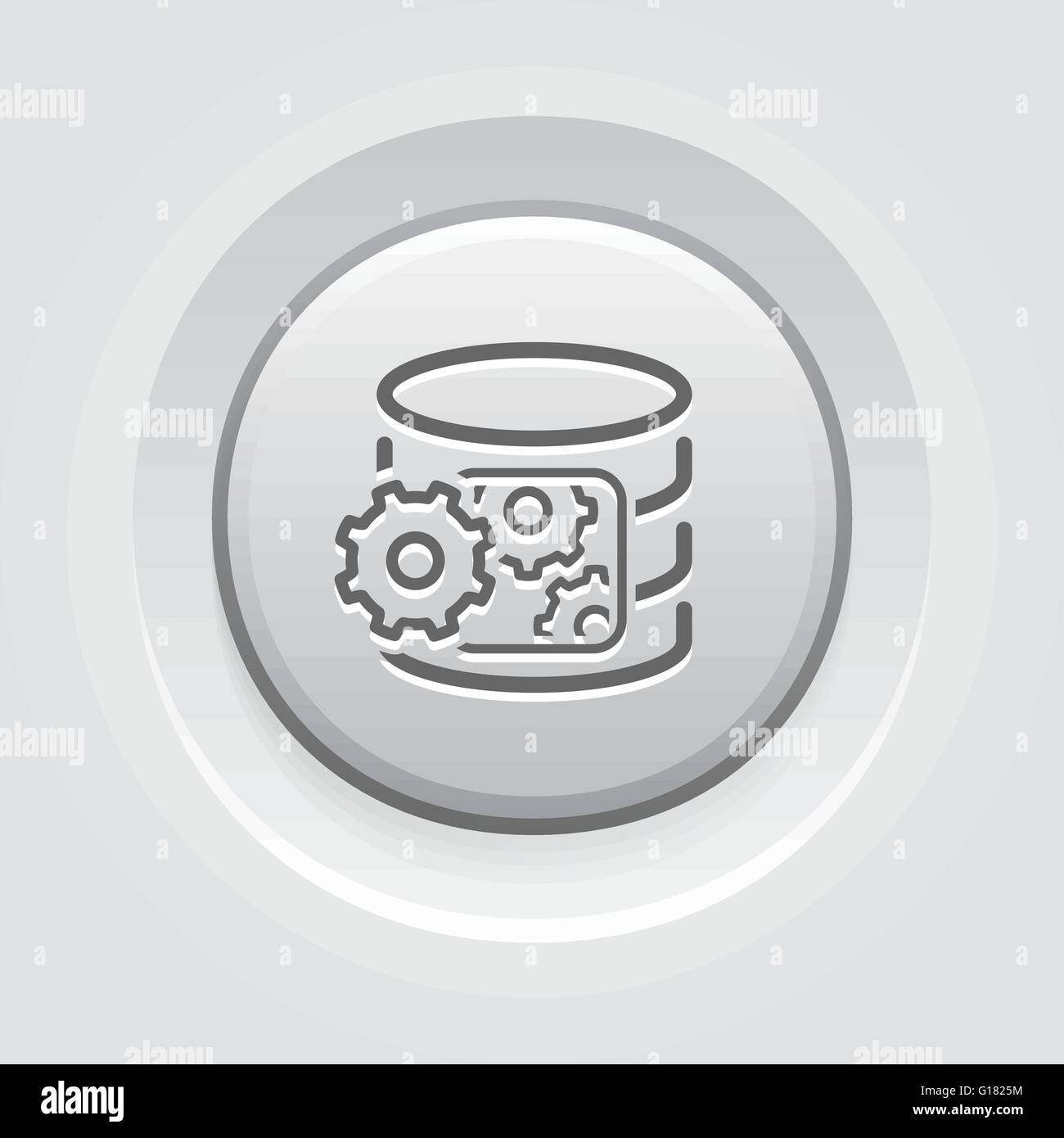 Data Processing Icon Stock Vector Image & Art - Alamy