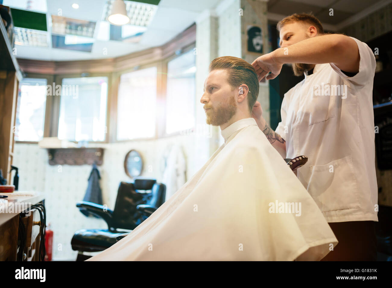 Barber salon hires stock photography and images Alamy