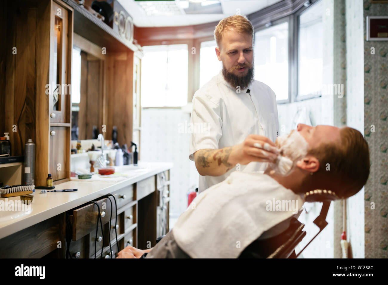 Barber salon hires stock photography and images Alamy