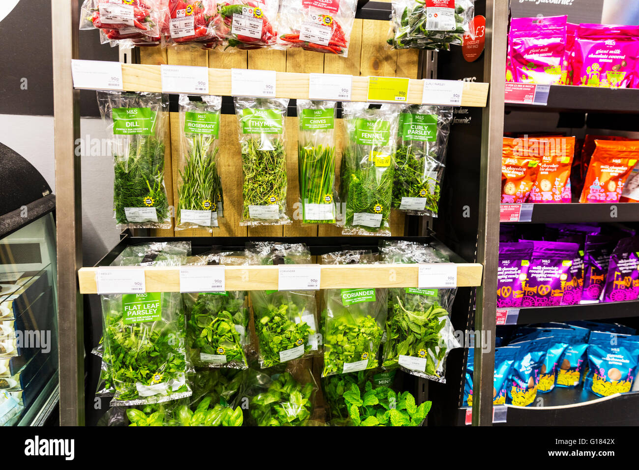 Herbs fennel rosemary dill basil chives prepacked prepacked packs