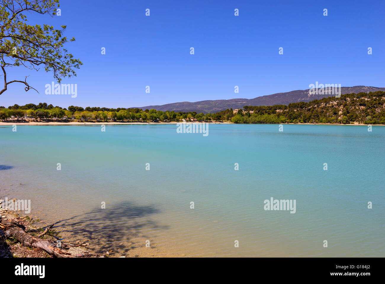 Etang de la Bonde Cabrières d'Aigues Luberon Vaucluse Provence France ...