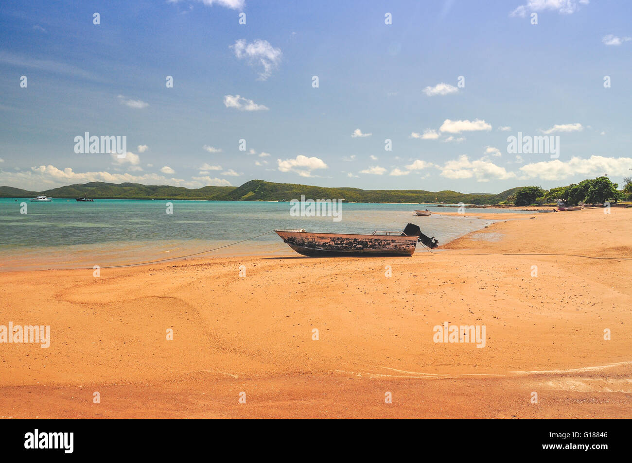 Thursday island beach in the Torres Strait Stock Photo