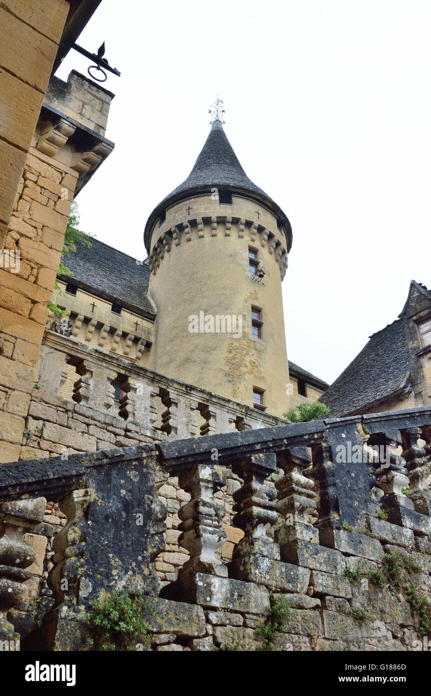 Chateau de Puymartin Stock Photo Alamy