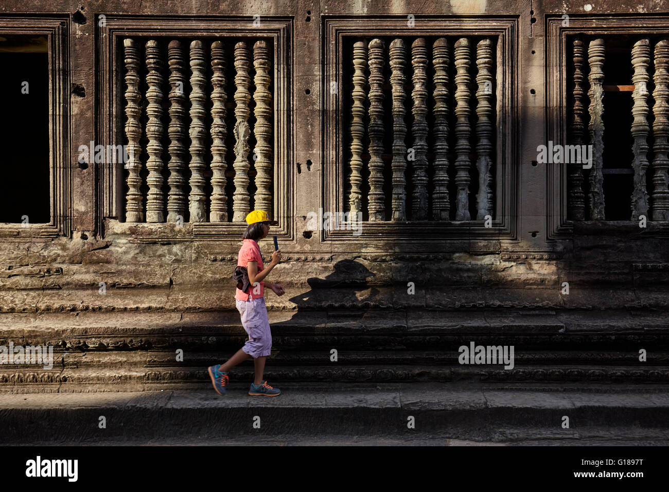 Angkor Wat temple, Siem Reap, Cambodia Stock Photo