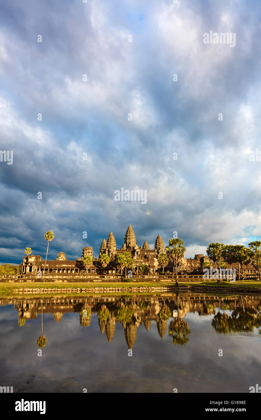 Angkor Wat temple, Siem Reap, Cambodia Stock Photo
