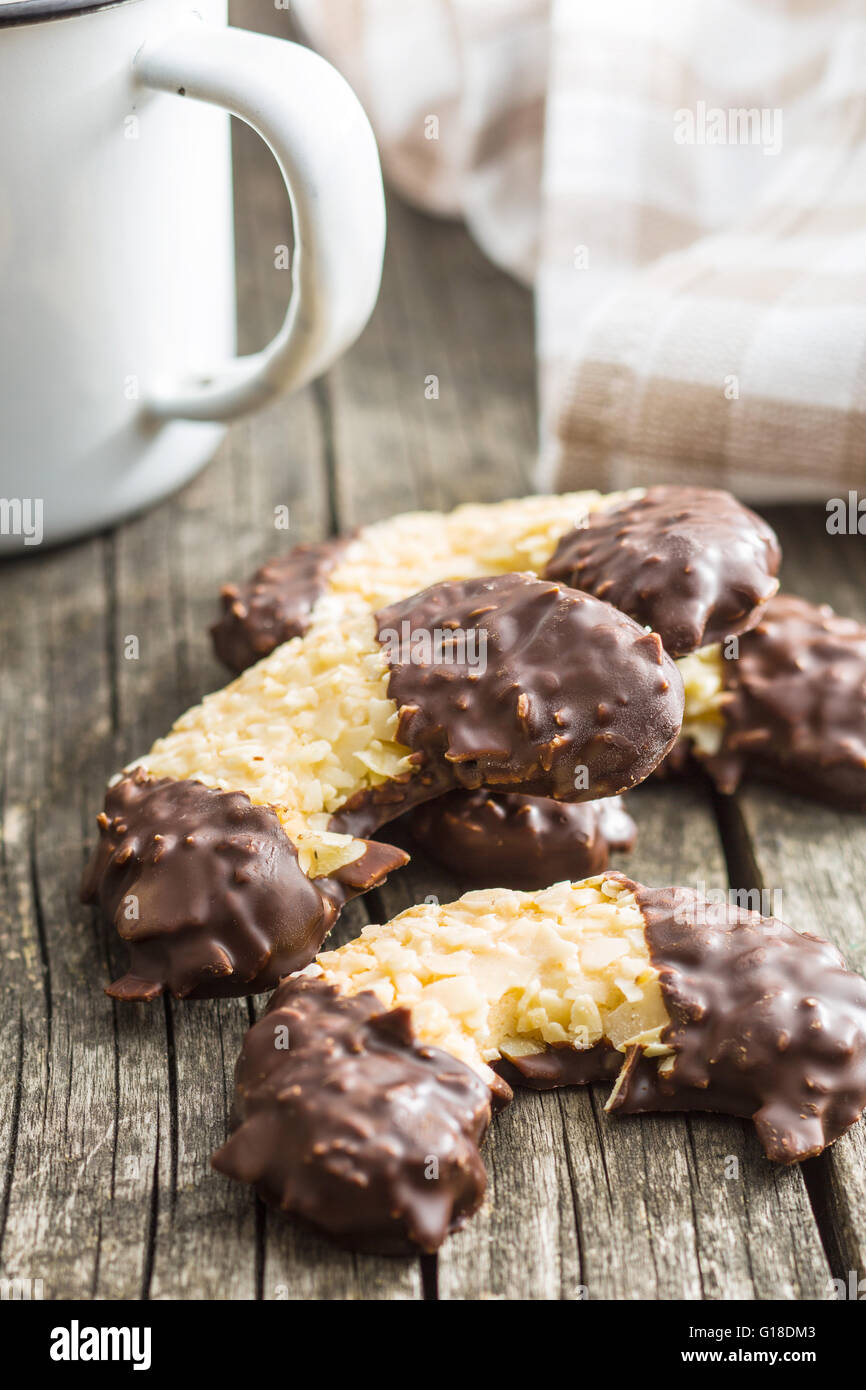 Chocolate cake biscuit hires stock photography and images Alamy