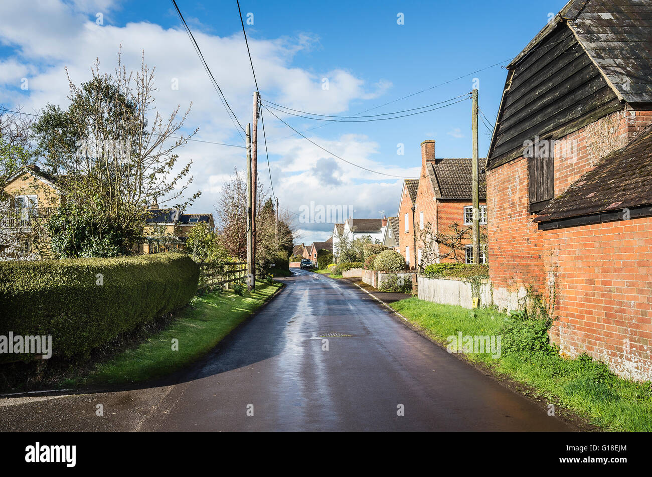 Netherstreet is a small hamlet in Bromham Wiltshire UK Stock Photo Alamy