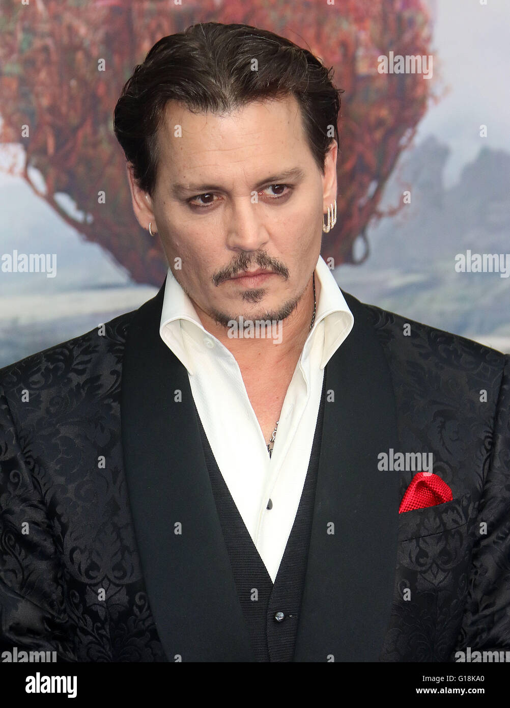 London, UK. 10th May, 2016. Johnny Depp attending 'Alice Through The ...