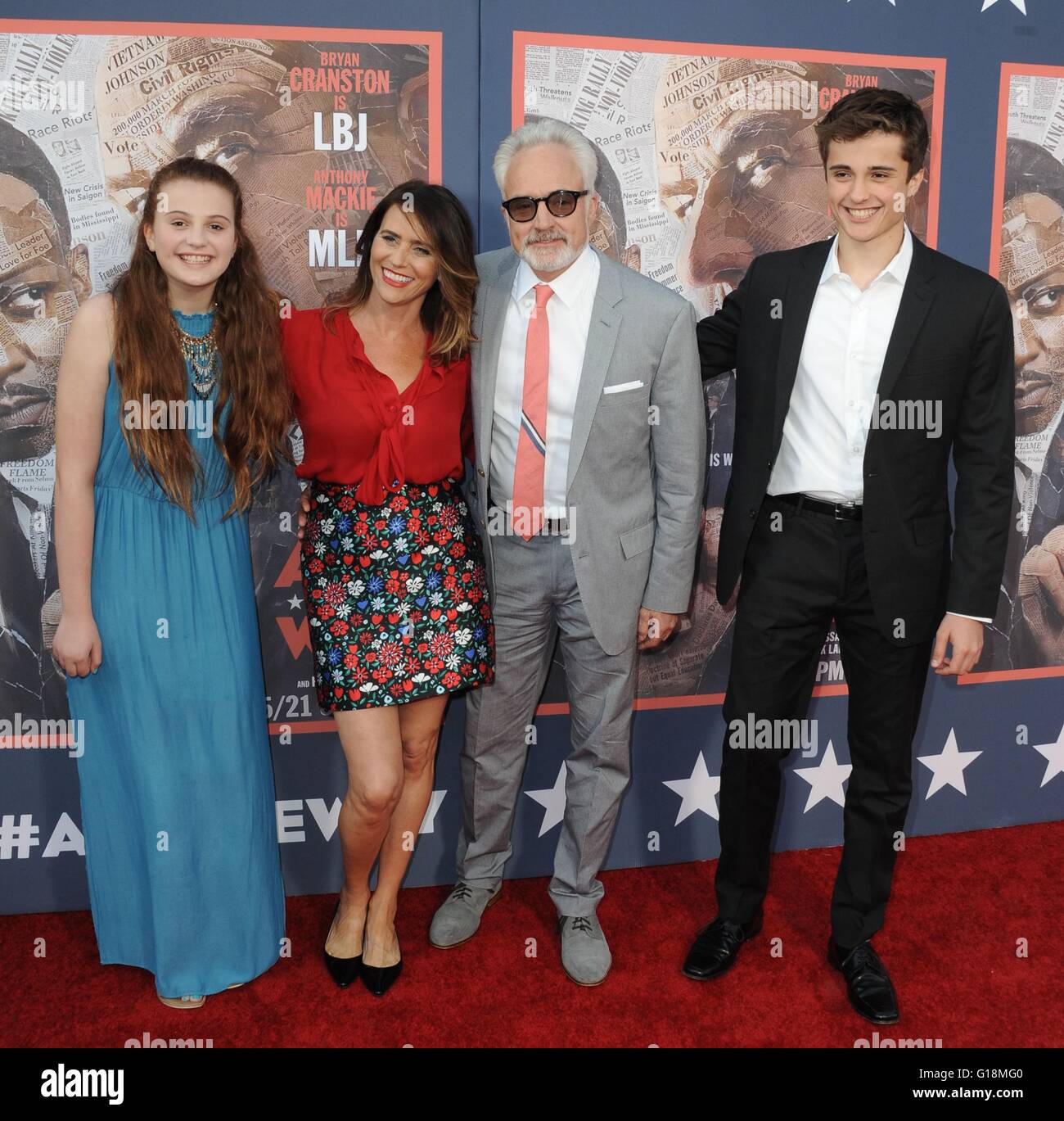 Los Angeles, CA, USA. 10th May, 2016. Bradley Whitford, Daughter, Son, Amy Landecker at arrivals