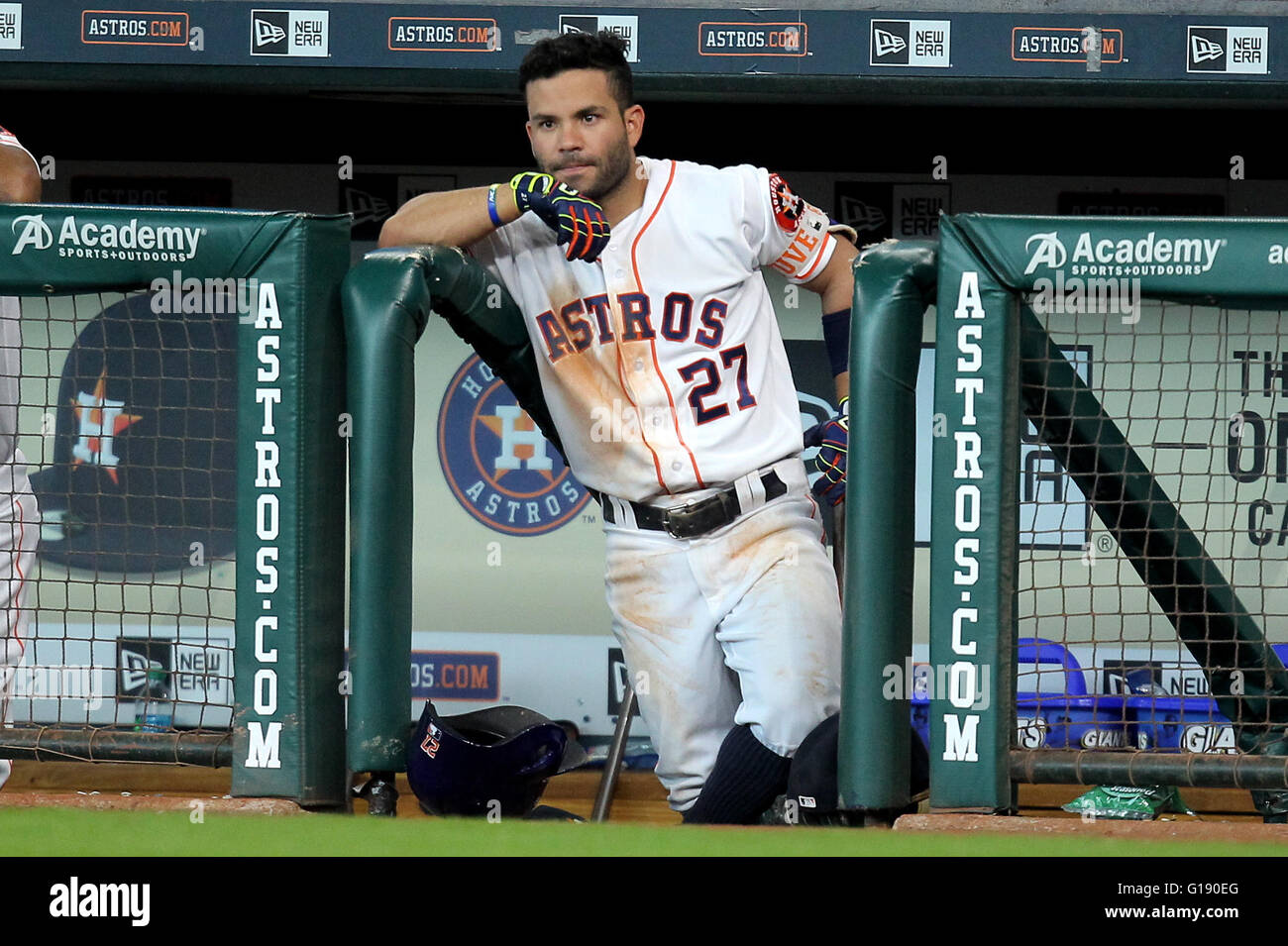 MAY 11 2016: Houston Astros second baseman Jose Altuve (27
