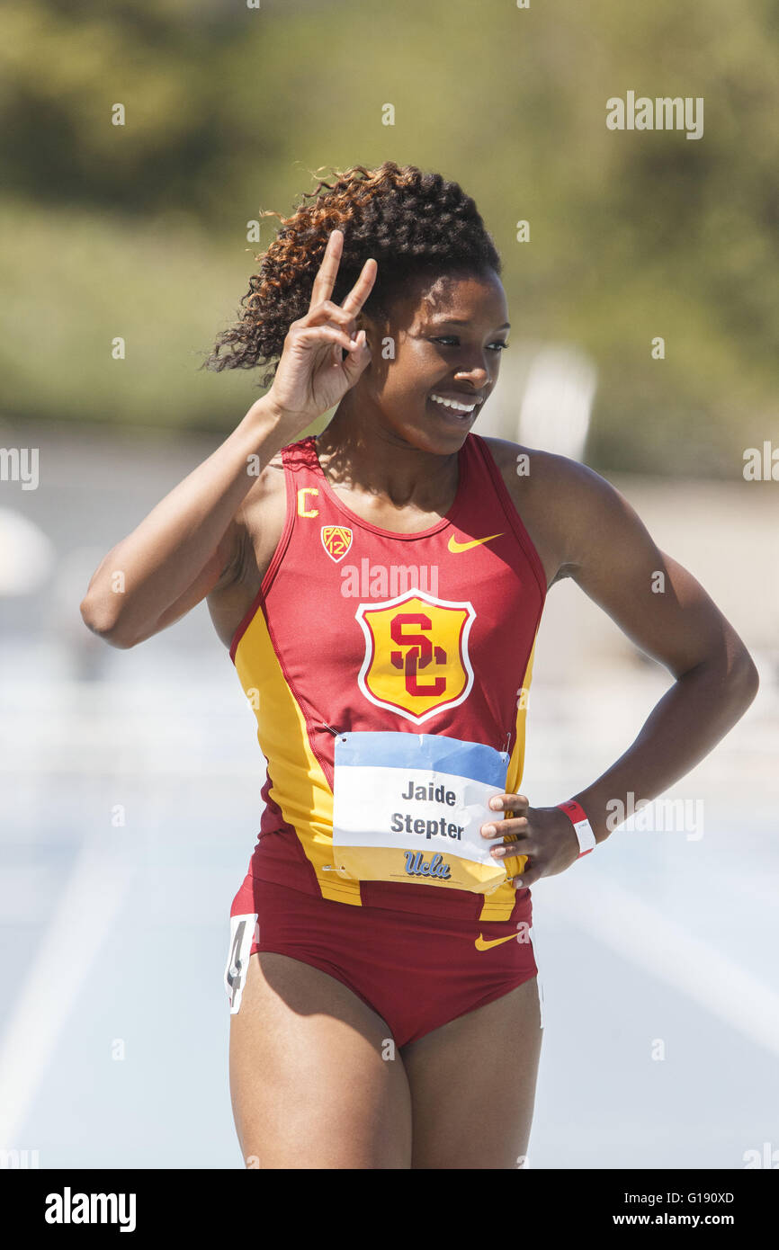 Los Angeles, CA, USA. 1st May, 2016. USC senior Jaide Stepter