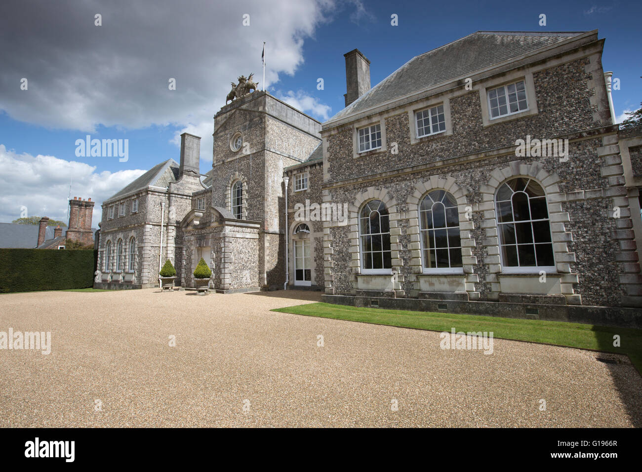 34 year old Oliver Wallop, Viscount Lymington, at Farleigh House ...