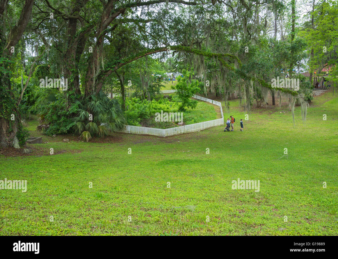 Pioneer Days annual celebration in High Springs Florida. Family