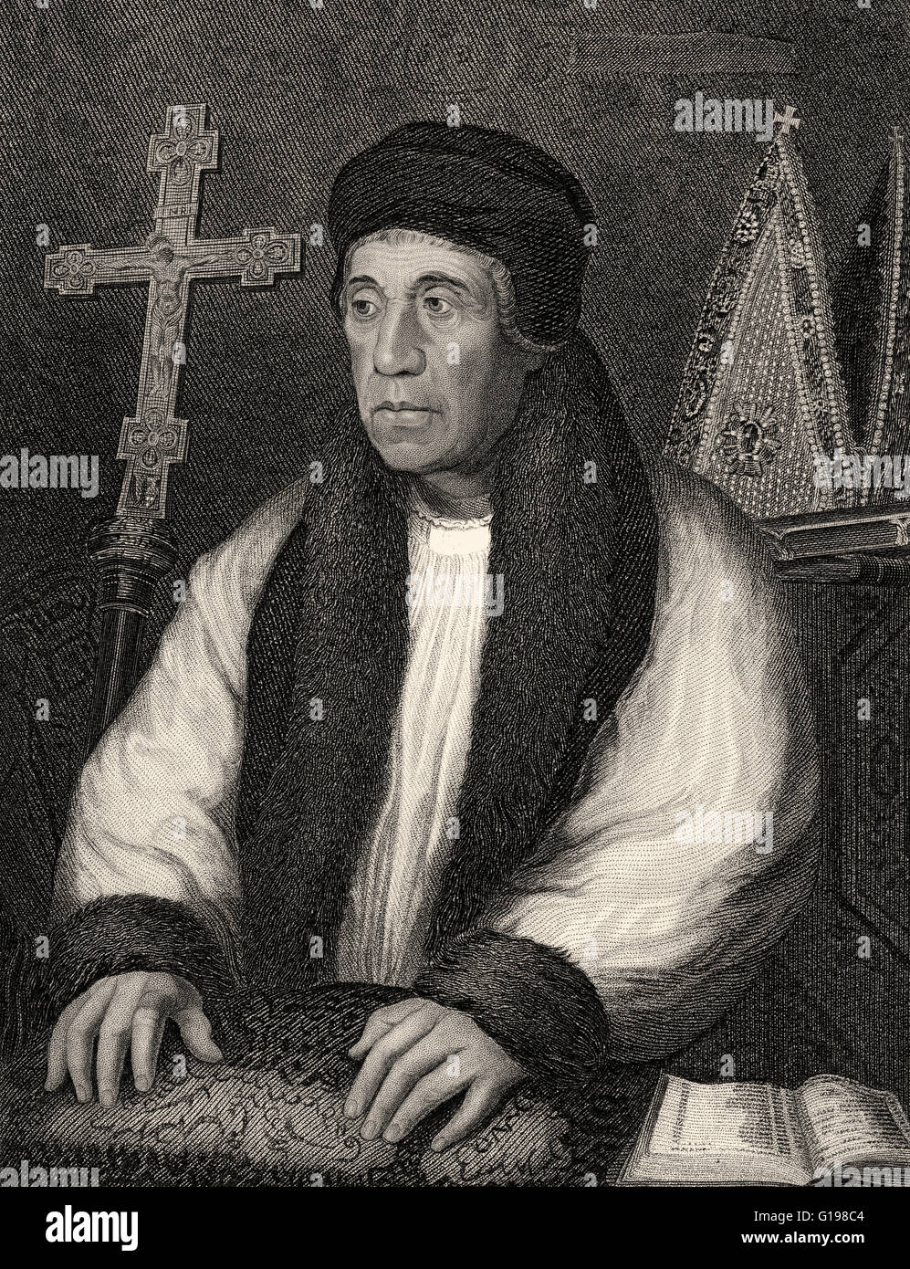 1450 - 1532, English churchman and statesman