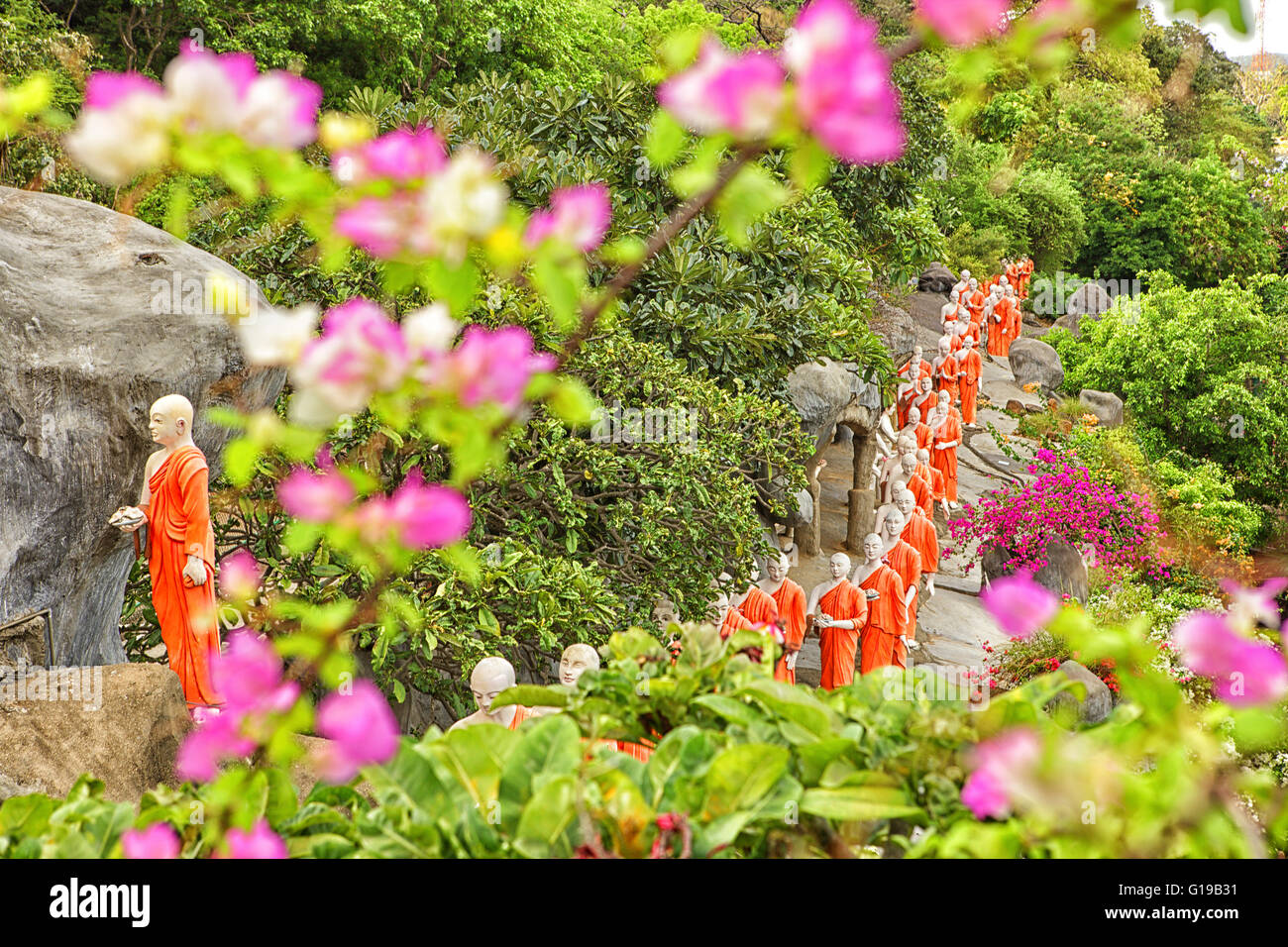Buddhist Monk Statues High Resolution Stock Photography and Images - Alamy