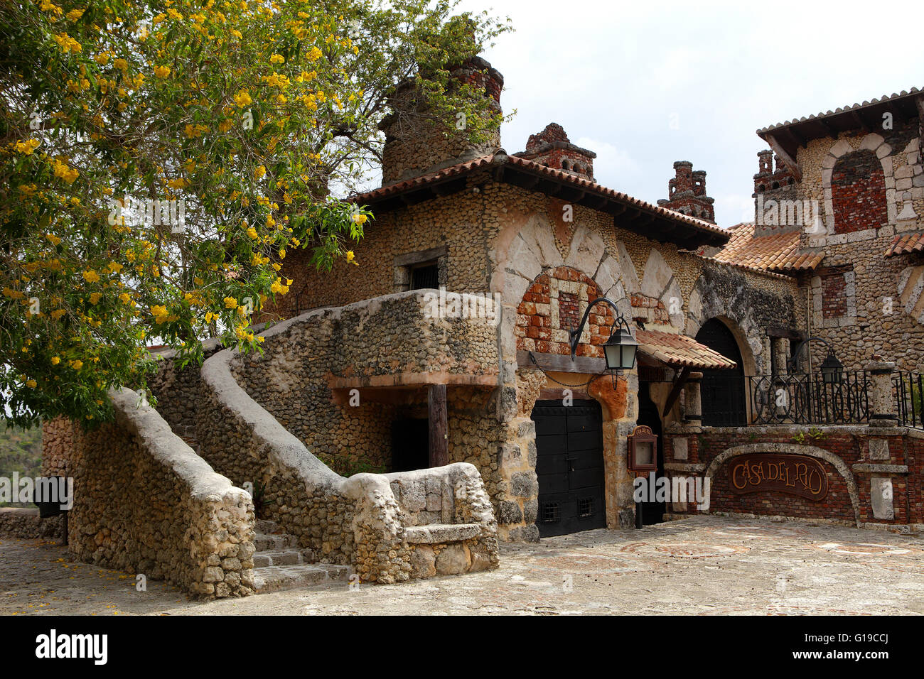 Altos de Chavon St Stanislaus Church tourist attraction at Casa de