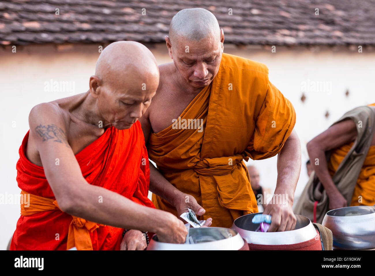 That Lunag Festival in Vientiane, Laos Stock Photo