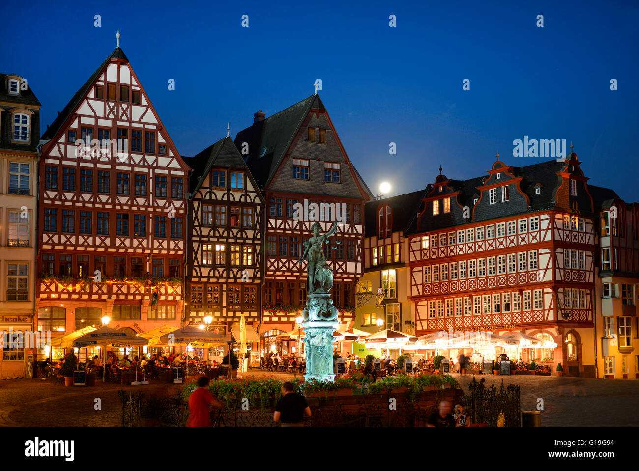 Romerberg, Frankfurt on the Main, Hesse, Germany / Römerberg Stock ...