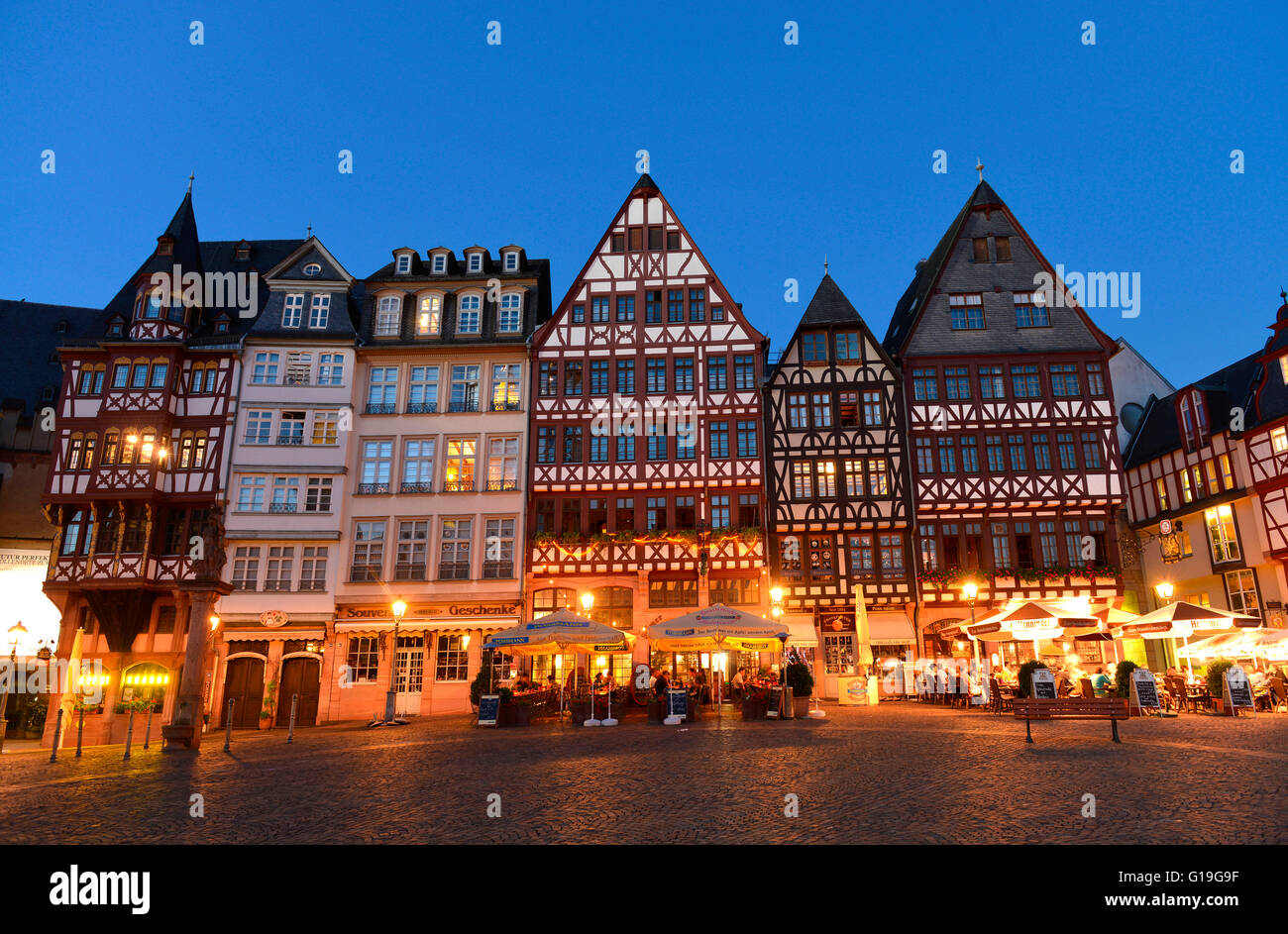 Romerberg, Frankfurt on the Main, Hesse, Germany / Römerberg Stock ...