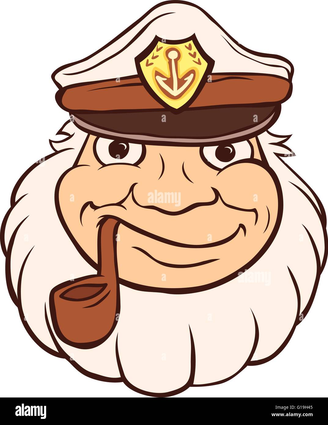 Sea Captain Cartoon High Resolution Stock Photography and Images - Alamy