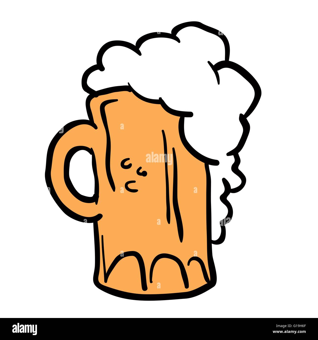 Beer Cartoon High Resolution Stock Photography and Images - Alamy