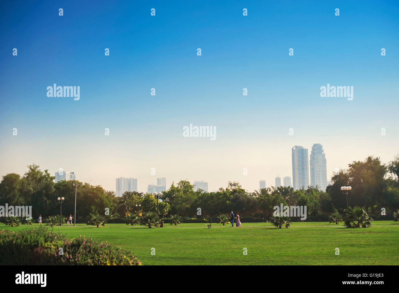 Park Dubai, United Arab Emirates Stock Photo