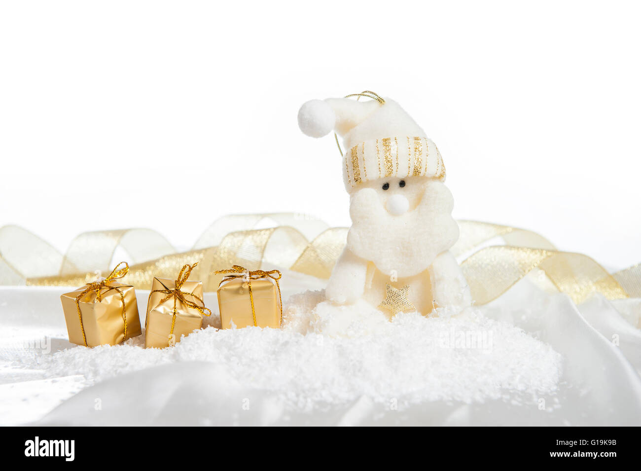 Gold santa claus hi-res stock photography and images - Alamy
