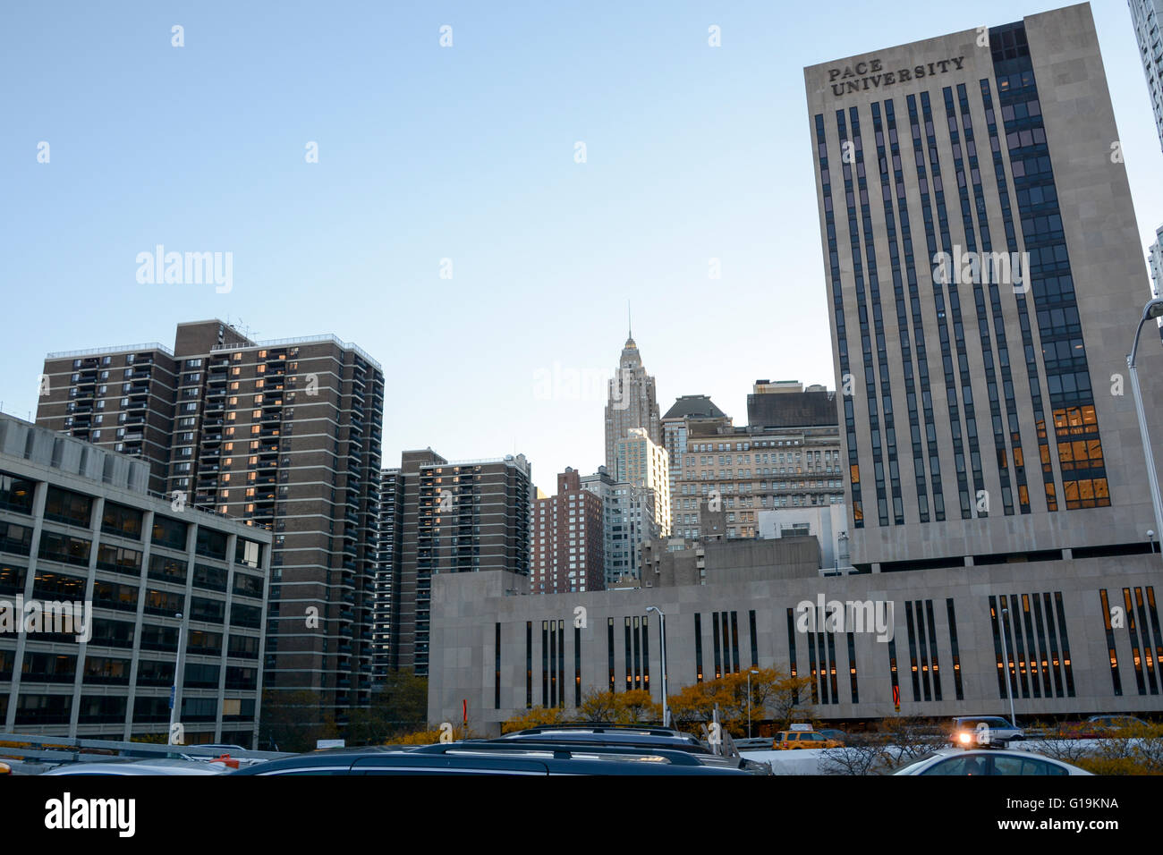 Pace University Manhattan New York City New York Usa Stock Photo Alamy