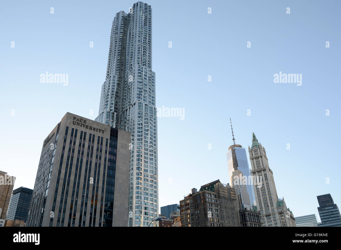 Pace University Manhattan New York City New York Usa Stock Photo Pace University Manhattan New York City New York Usa Stock Photo