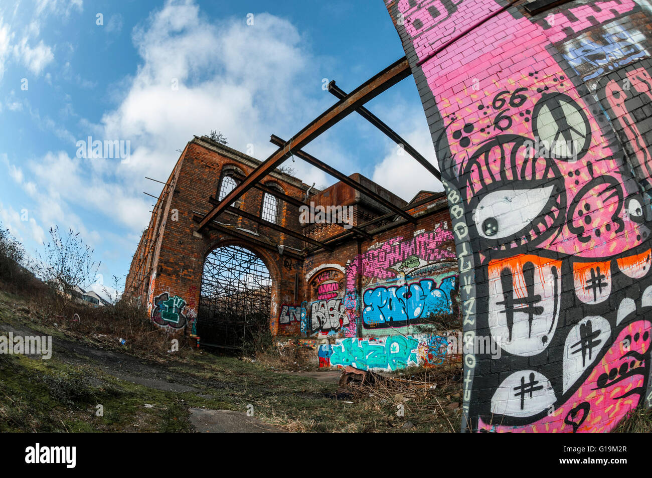 Abandoned building Stock Photo