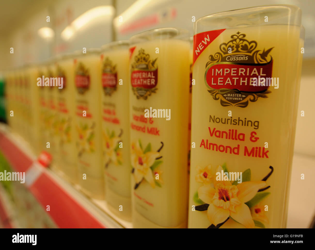 Imperial Leather shower gel Stock Photo Alamy