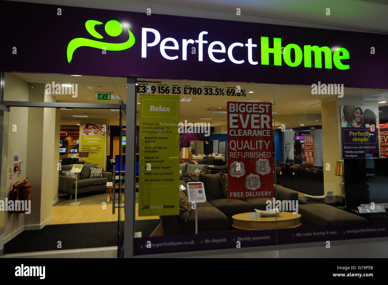 Household goods hires stock photography and images Alamy