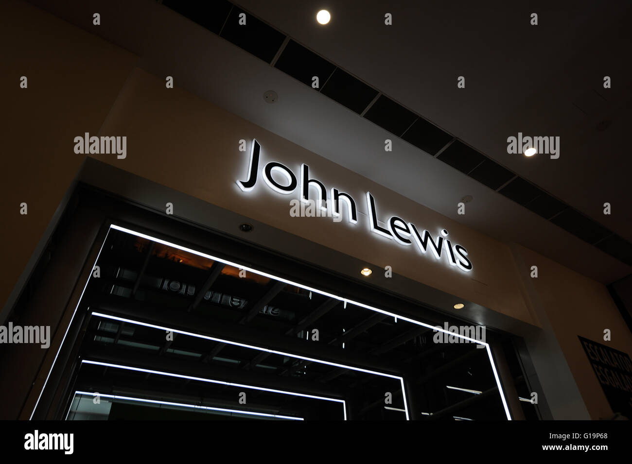 John Lewis, department store,UK Stock Photo Alamy