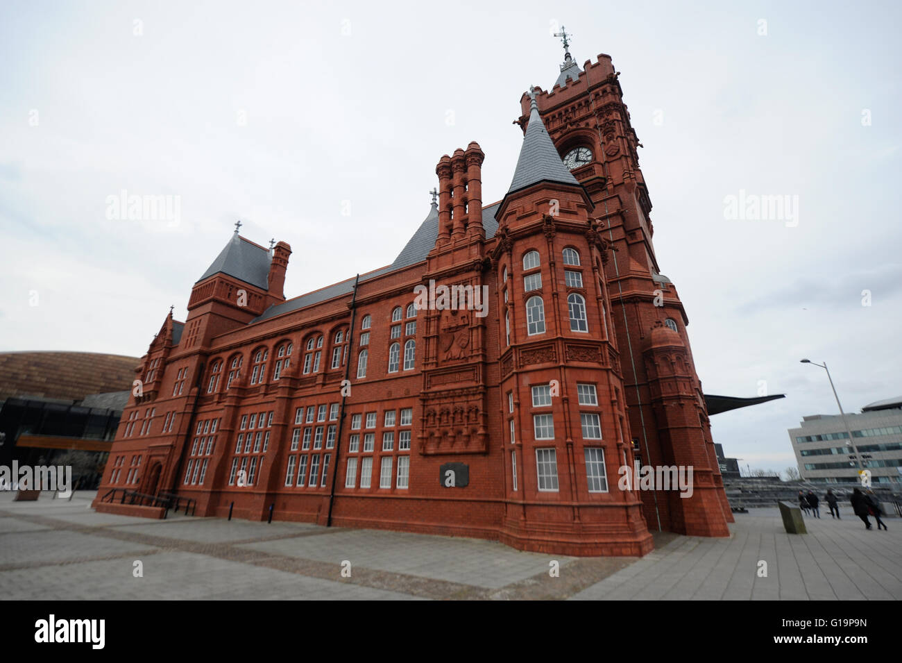 Pierhead Building, Cardiff - United Kingdom Stock Photo