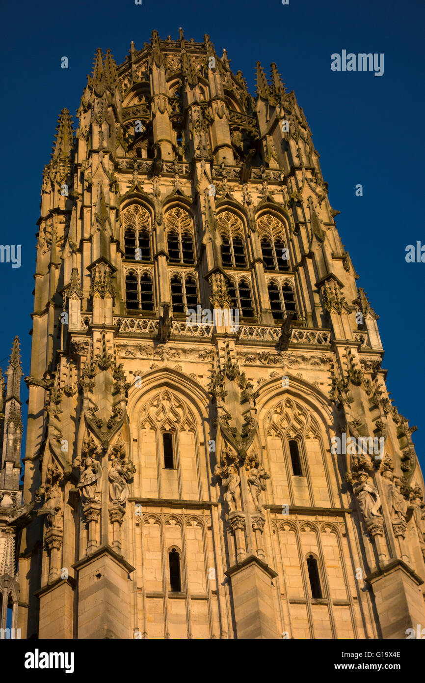 Butter tower rouen cathedral hi-res stock photography and images - Alamy