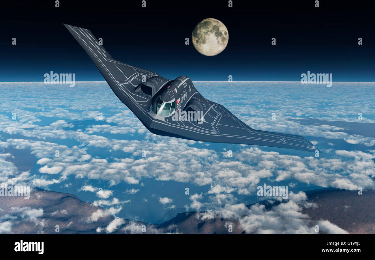 Northrop Grumman B-2 Spirit Stealth Bomber Stock Photo - Alamy