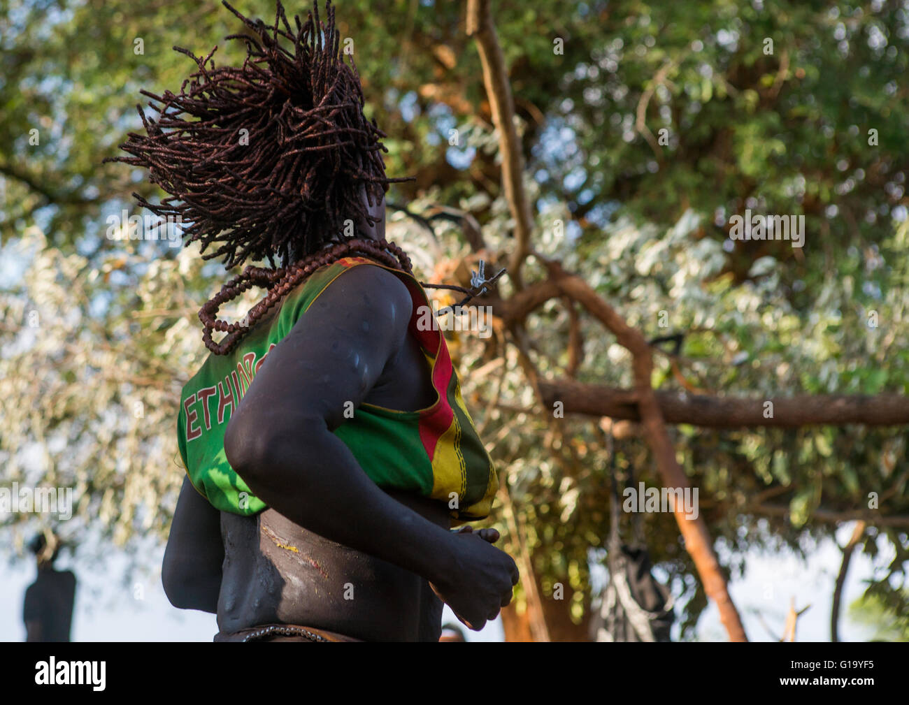 Hamer Tribe Women Dancing During A Bull Jumping Ceremony Omo Valley