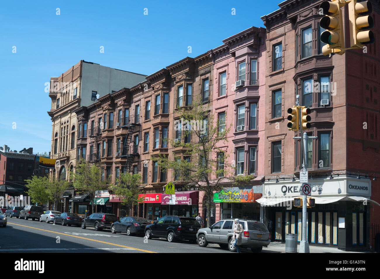 7th Avenue Brooklyn, New York, USA Stock Photo