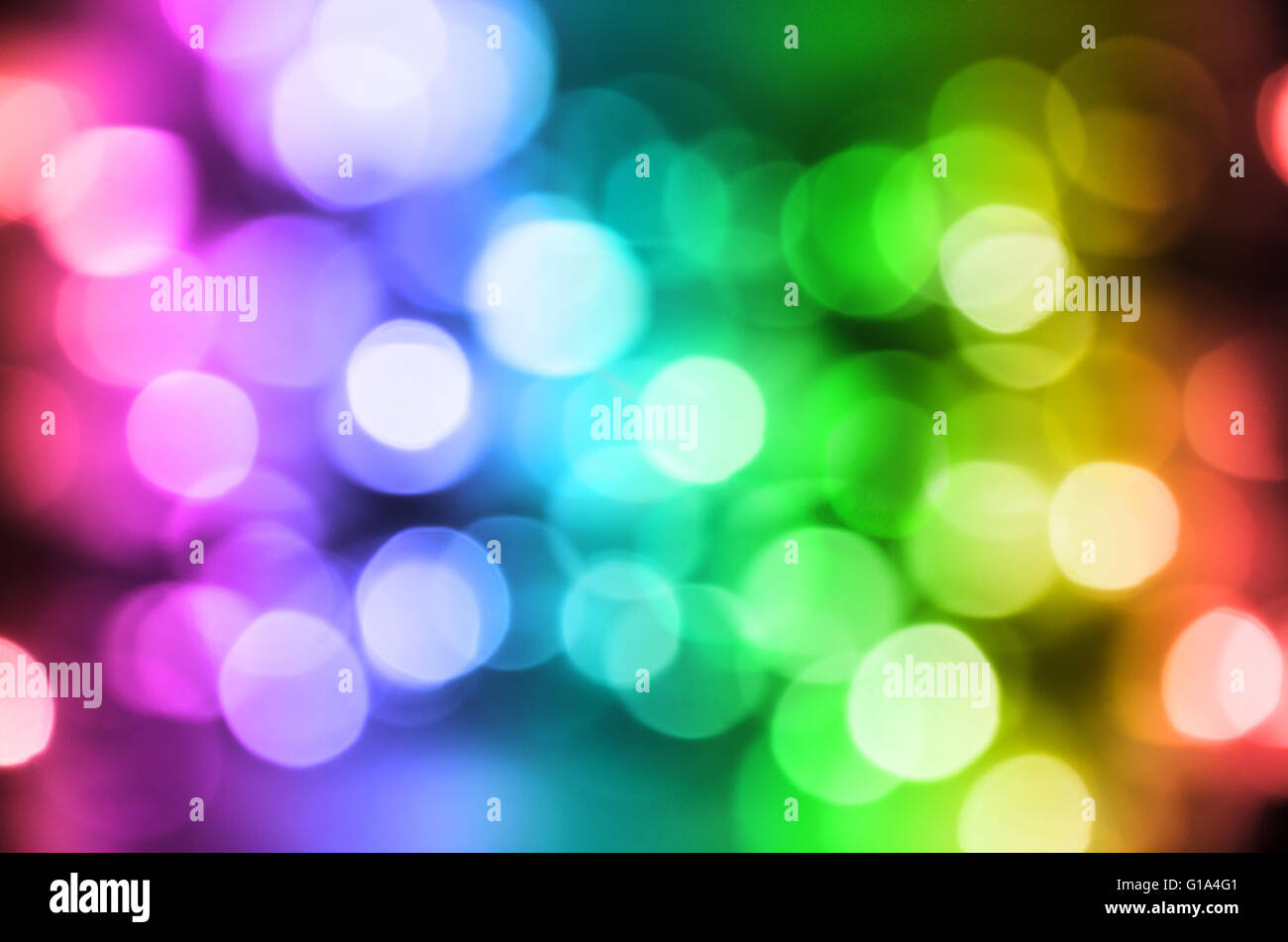 abstract defocus of light with multicolor background Stock Photo - Alamy